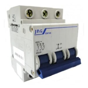 Disjuntor Tripolar De 100a Curva C - Dz47-63 Jng