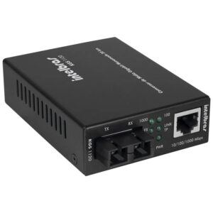Conversor de Midia Gigabit Mono 20Km KGS1120 Intelbras