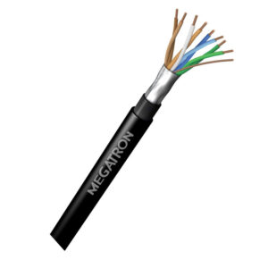 Cabo F/UTP 24AWGx4P Cat5E Dupla Capa Blindado 500Mts PT MPT
