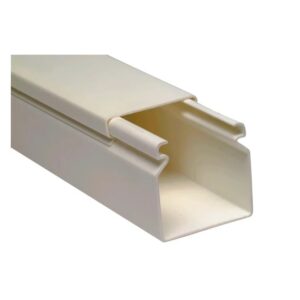 Canaleta Recorte Liso 50x35mm 2Mts Creme Dutoplast