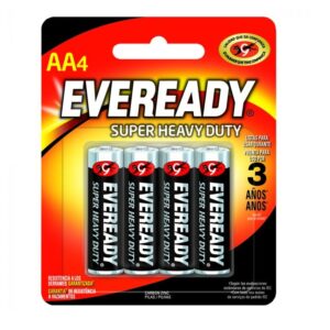 Pilha AA Com 4 Pequena Eveready