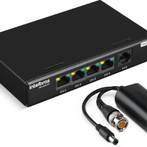 Power Conversor Estatico Video Balun 4CH VB3104 WP
