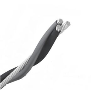 Cabo Triplex 1kV 25mm Neutro Pt/Cz Bobina - Megamax