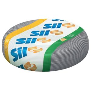 Cabo Solido 2,5mm Cinza - Sil