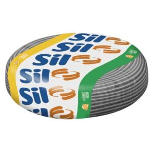 Cabo Solido 4mm Cinza - Sil