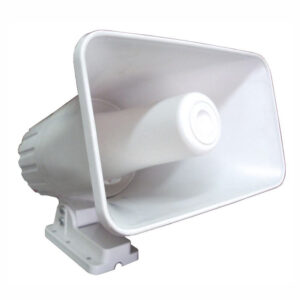 Sirene Para Alarme 130db Eletronica 12v Branca Dni3400 - Dni