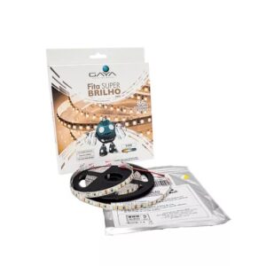 Fita de LED Super Brilho 12W Branca IP20 1Mt - Gaya