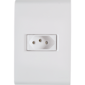 Conjunto 4x2 Tomada 20a 7315 - Nova Aros Perlex