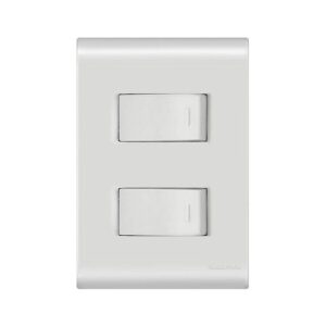 Conjunto 4x2 2 Interruptor Simples 145040 - Tramontina Lux