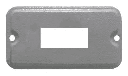 Placa Para Condulete De 1/2 E 3/4 1 Tecla - Wetzel