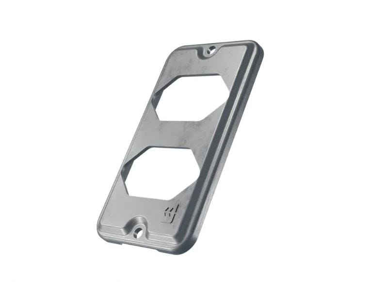Placa Para Condulete De 1-1 Tomada Nova Hexagonal Poliwetzel