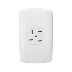 Tomada Modelo Telebras Com Placa 4x2 Branco - Emave