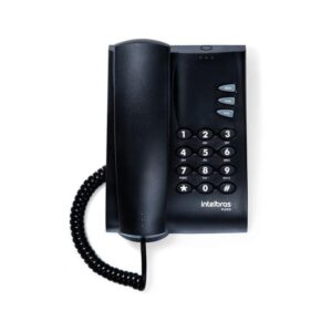 Telefone Pleno Sem Chave Preto - Intelbras