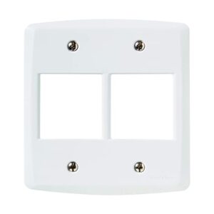 Placa 4x4 2+2 Postos Branca 105026 - Tramontina Lux
