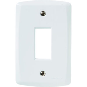 Placa 4x2 1 Posto Vertical Branca - Tramontina Lux