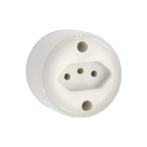 Tomada Sobrepor 2p+t 10a Cinza 1423 - Fame