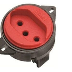 Interruptor Simples + Tomada 20a Vermelha Condulete - B-lux