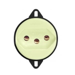 Tomada De Piso 2p+t 20a Branca - 5715bc Perlex