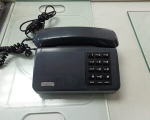 Telefone Com Chave Grafite - Lepton