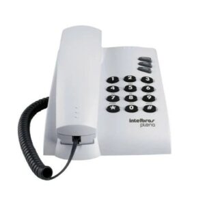 Telefone Pleno Cinza Artico Com Chave Intelbras