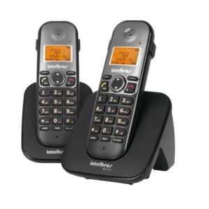 Telefone Sem Fio TS5122 + Ramal Preto Intelbras