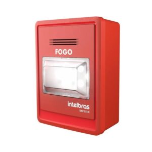 Sinalizador Audio Visual Endereçavel SAV521E Intelbras