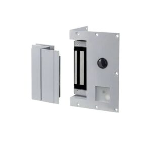 Suporte Fechadura FS150 ATM C/Quebra Vidro C/Botão P Prata