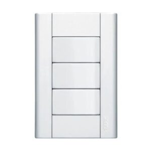 Conjunto 4x2 3 Interruptor Simples 16a - 0453 Fame Modulare