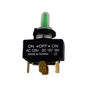 Chave Inte Emb Lig/Desl C/Led VD 12V Proteção  - Margirius