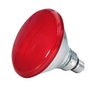Lâmpada Halógena Par 38 80w 110v Vermelho Ecolume - Ourolux