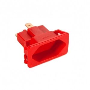 Tomada Para Painel 10a Vermelha Sem Rabicho - Margirius