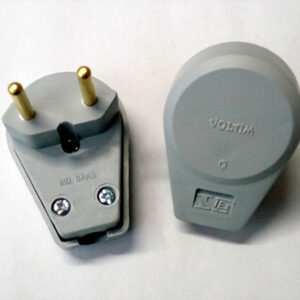 Plug Macho 90° Com Prensa Cabo 20a Cinza V18 - Voltim