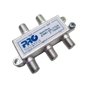 Divisor Interno 1x4 CATV 1GHZ 130DB Pro Eletronic