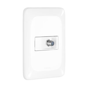 Conjunto 4x2 1 Tomada Coaxial Lgx060 Pial Pop