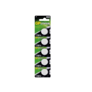 Bateria de Lithium CR2016 Com 5 - GP