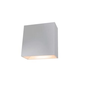 Luminaria LED Arandela 2 Facho 3w Amarelo Biv BC IP65 Opus