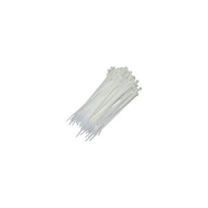 Abraçadeira Nylon 150x2,5mm Branca 100 Unidades - Brasfort