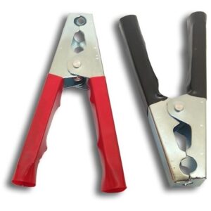 Garra Para Bateria 300A Manopla Vermelha/Preta - Ueda