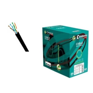 Cabo Multicameras 4P CFTV 300Mts Preto Condutti