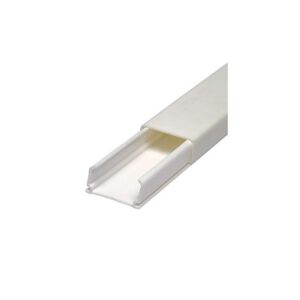 Canaleta Slim 20x10 Creme Sem Divisão Dutoplast