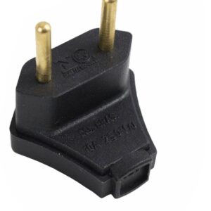 Plug Triangulo 10A Preto 2044 Midi - Perlex