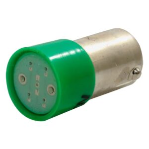 Lâmpada de LED Soquete BA9S 24V Verde - JNG