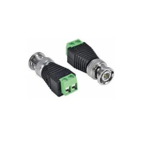 Conector BNC Macho Com Borne 10 Peças