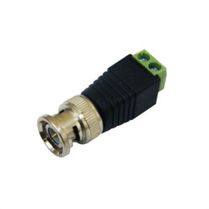 Conector BNC Macho Com Borne 5 Peças Fasgold