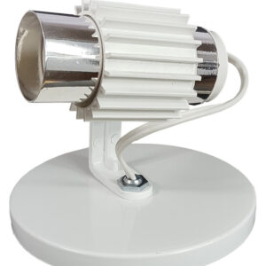 Spot Aletado Branco/Cromado 1