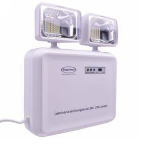 Luz de Emergência Bloco 200Lms Bivolt - Segurimax