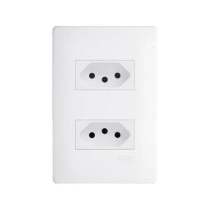Conjunto 4x2 2 Tomadas 2p+t 10a - 2309 Fame Habitat