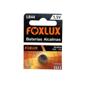 Bateria Alcalina 1,5V LR44 Com 5 - Foxlux