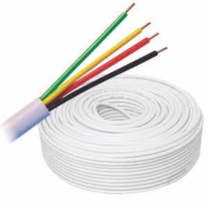 Cabo Alarme 50/04 Vias Com 100Mts Branco Gp Cabos