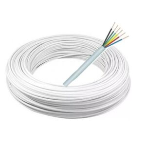 Cabo Alarme 40/06 Vias Com 100Mts Branco Frapa